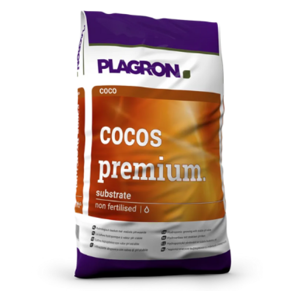 Кокосовый субстрат Plagron Cocos Premium 50 л – идеальный субстрат для гидропоники