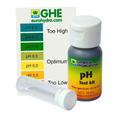 Добрива Terra Aquatica (GHE) pH test kit 30 ml