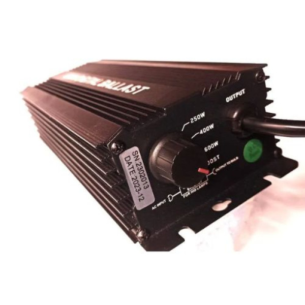ЭПРА HPS 600W с ручным диммированием для освещения растений