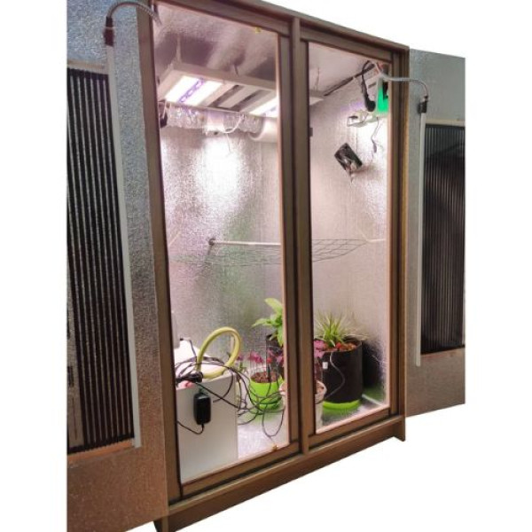 Гроубокс Big Ben Grow Box стелс Quantum Board 240W с автообогревом и автополивом для выращивания растений Гроубокс Big Ben Grow Box стелс Quantum Board 240W с автообогревом и автополивом для выращивания растений