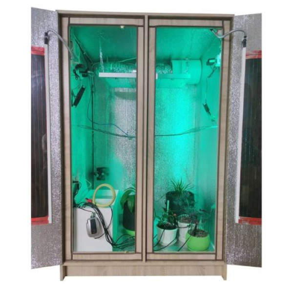 Гроубокс Big Ben Grow Box стелс Quantum Board 240W с автообогревом и автополивом для выращивания растений Гроубокс Big Ben Grow Box стелс Quantum Board 240W с автообогревом и автополивом для выращивания растений