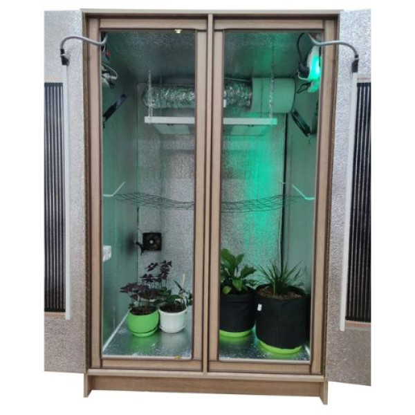 Гроубокс Big Ben Grow Box стелс Quantum Board 240W з автообігрівом для вирощування рослин