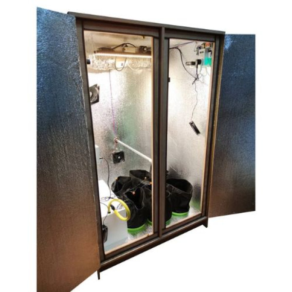Гроубокс Big Ben Grow Box стелс Quantum Board 240W с автополивом для выращивания растений