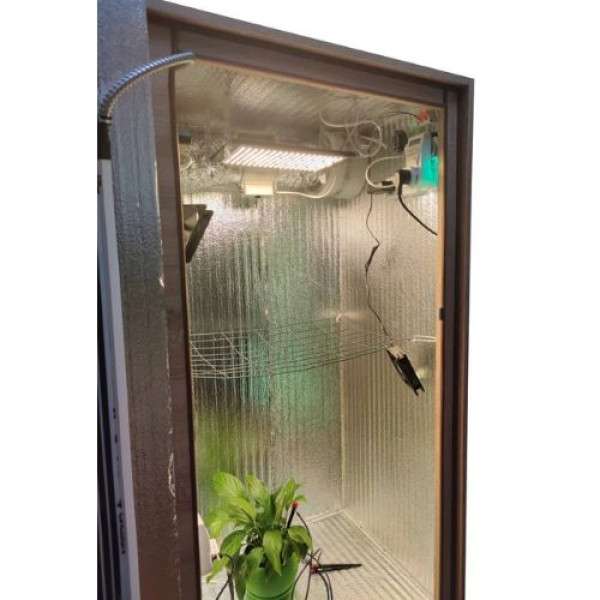 Гроубокс Big Ben Grow Box стелс Quantum Board 120W з автообігрівом і автополивом для вирощування рослин