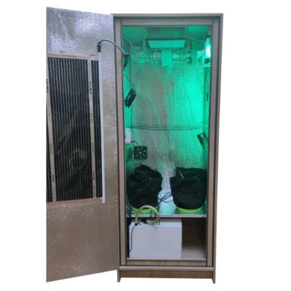 Гроубокс Big Ben Grow Box стелс Quantum Board 120W з автообігрівом і автополивом для вирощування рослин