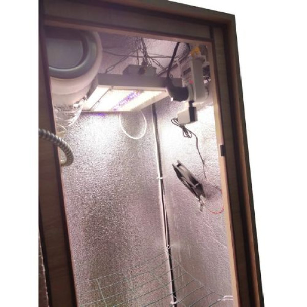 Гроубокс Grow Box стелс Quantum Board 120W з автообігрівом для вирощування рослин