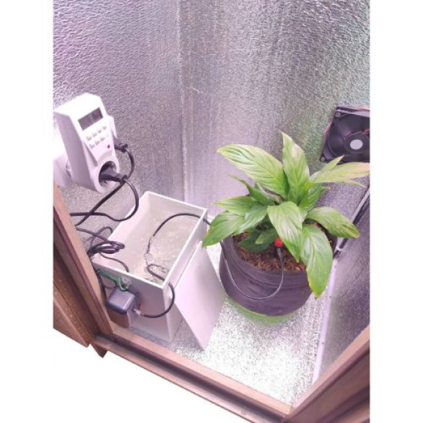 Гроубокс Grow Box стелс Quantum Board 120W з автополивом для вирощування рослин