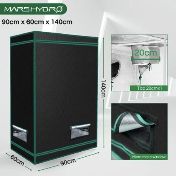 Гроубокс Mars Hydro 90x60x140 см для эффективного выращивания растений