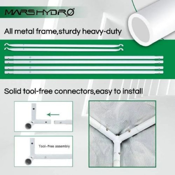 Гроубокс Mars Hydro 90x60x140 см для эффективного выращивания растений