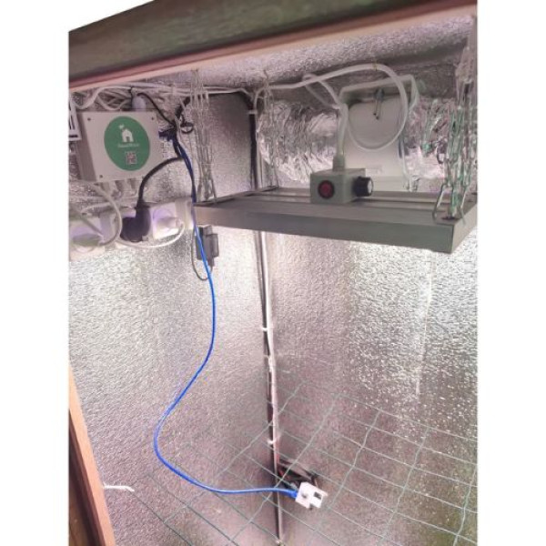 Гроубокс Medium Grow Box стелс Quantum Board 120W з автообігрівом для вирощування рослин
