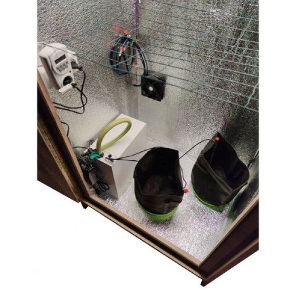 Гроубокс Medium Grow Box стелс Quantum Board 120W с автополивом для выращивания растений