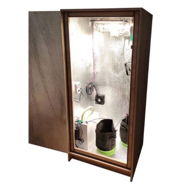 Гроубокс Medium Grow Box стелс Quantum Board 120W с автополивом для выращивания растений