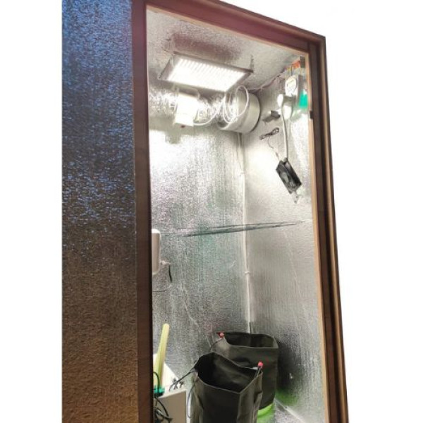 Гроубокс Medium Grow Box стелс Quantum Board 120W с автополивом для выращивания растений