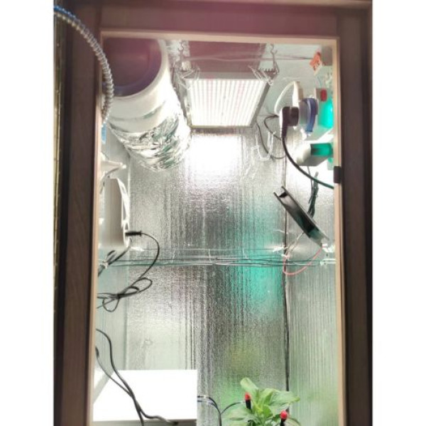Гроубокс Mini Grow Box стелс Quantum Board 120W с автообогревом и автополивом для выращивания растений