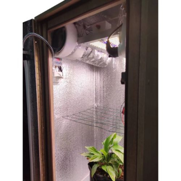 Гроубокс Mini Grow Box стелс Quantum Board 120W с автообогревом для выращивания растений