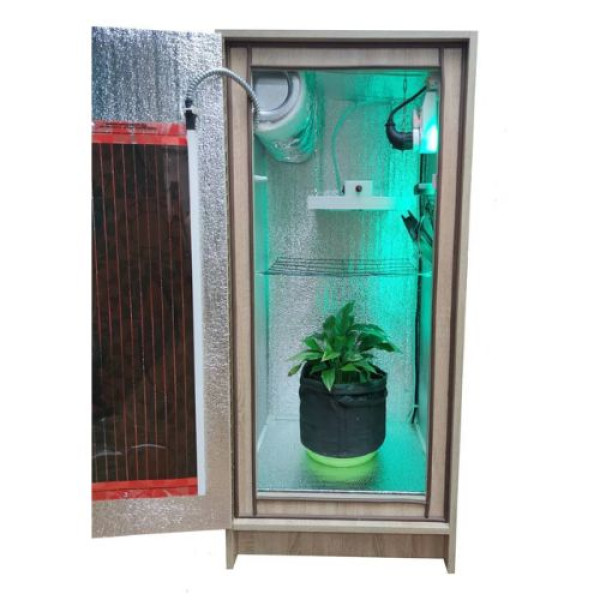 Гроубокс Mini Grow Box стелс Quantum Board 120W с автообогревом для выращивания растений