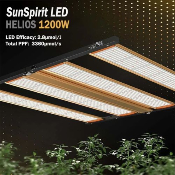 Лампа LED Sun Spirit HELIOS Series 1200W для освещения растений