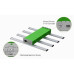 Лампа LED Sun Spirit Model X 250W 4 Bars Grow/ Bloom для растений