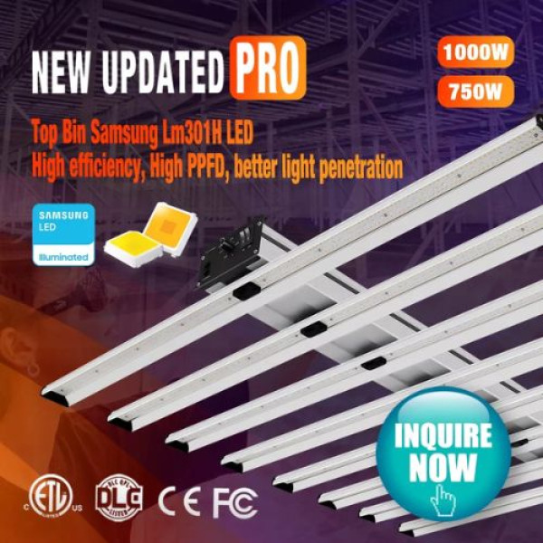 Лампа LED Wingrouw Win 1000 Pro Full spectrum з UV та IR диммуванням для рослин Лампа LED Wingrouw Win 1000 Pro Full spectrum з UV та IR диммуванням для рослин