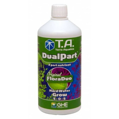 Мінеральне добриво для росту Terra Aquatica DualPart Grow HW (1L)