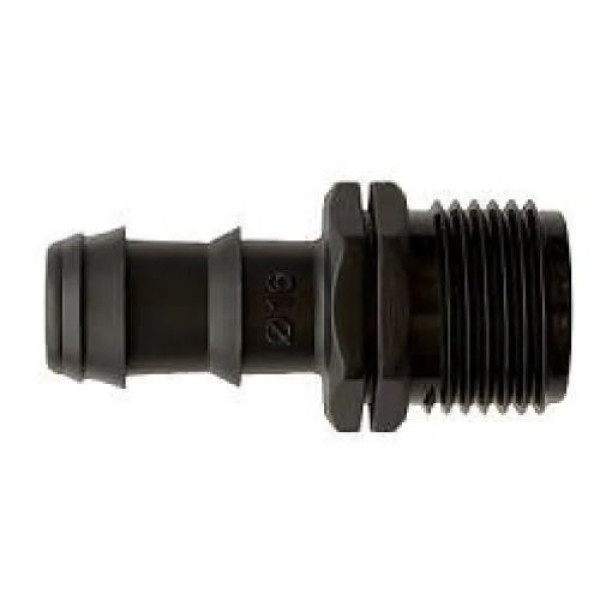 Муфта ёрш 16 мм - НР 1/2" для соединения труб