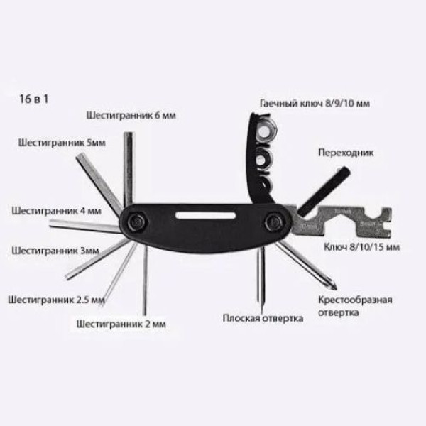 Мультитул для модульного стеллажа "стол-стеллаж"