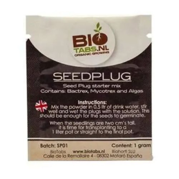 Набор для проращивания семян Biotabs Seedplugs 12 ячеек для удобного старта растений