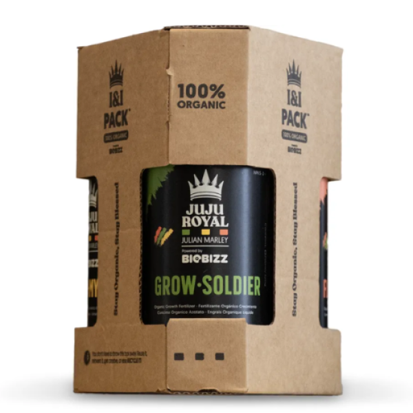 JUJU ROYAL Biobizz 3x250 мл — стартовий комплект добрив (Grow, Bloom, Mystic)