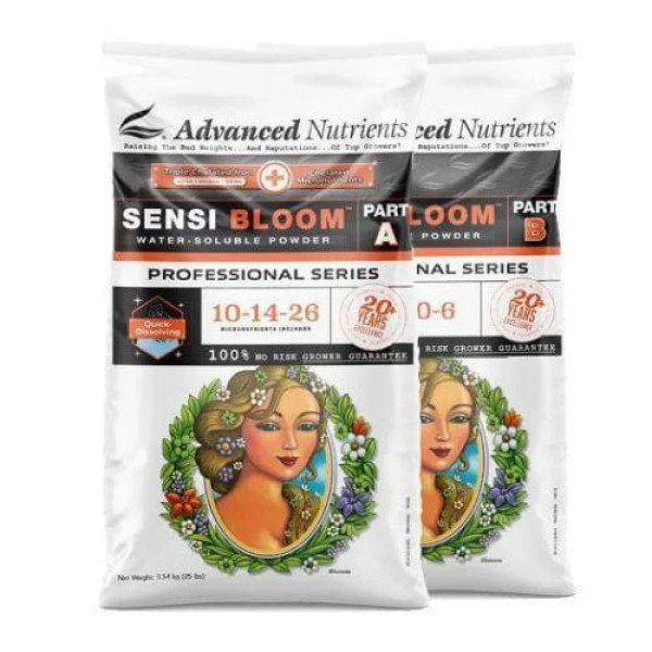 Advanced Nutrients Sensi Bloom Pro A/B — порошкове добриво для цвітіння, 2×1 кг
