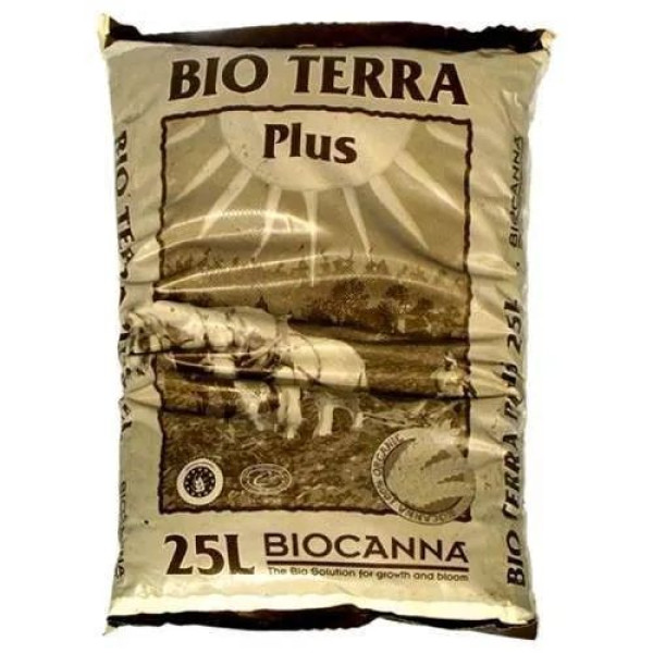 BIOCANNA Bio Terra Plus 25 л – органический грунт для растений