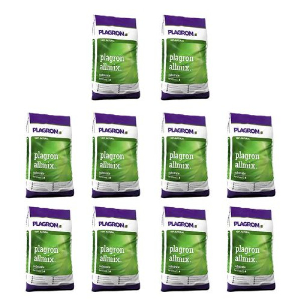 Plagron Allmix 50 л – универсальный грунт с удобрениями для всех растений