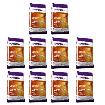 Кокосовый субстрат Plagron Cocos Premium 50L, 10 мешков Кокосовый субстрат Plagron Cocos Premium 50L, 10 мешков