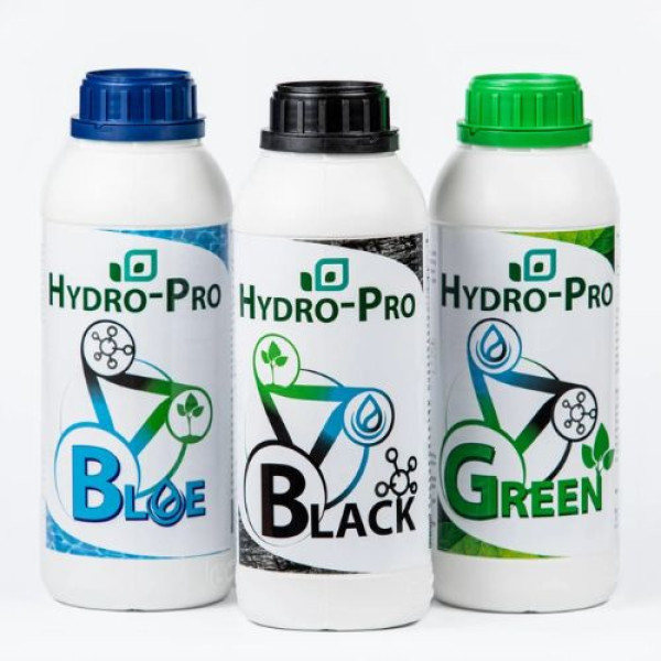Добриво для інтенсивного росту: Комплект добрив Hydro-Pro 500 ml