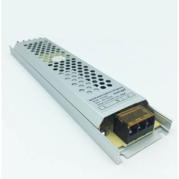 Блок питания 12v 150w 12.5A для Led ленты SunLight