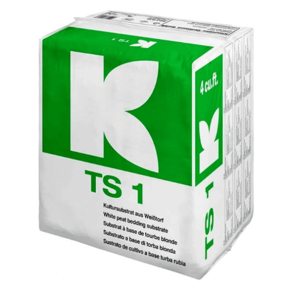 Качественный торф для рассады Klasmann TS1 70 л (фракция 0–6 мм)