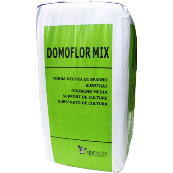 Универсальный торф Domoflor Mix3 250 л (фракция 0–6 мм) для рассады и посева
