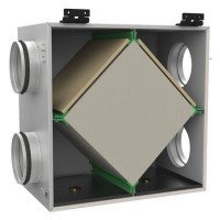 Рекуператор пластинчастий круглий Вентс ПР 150 G-4