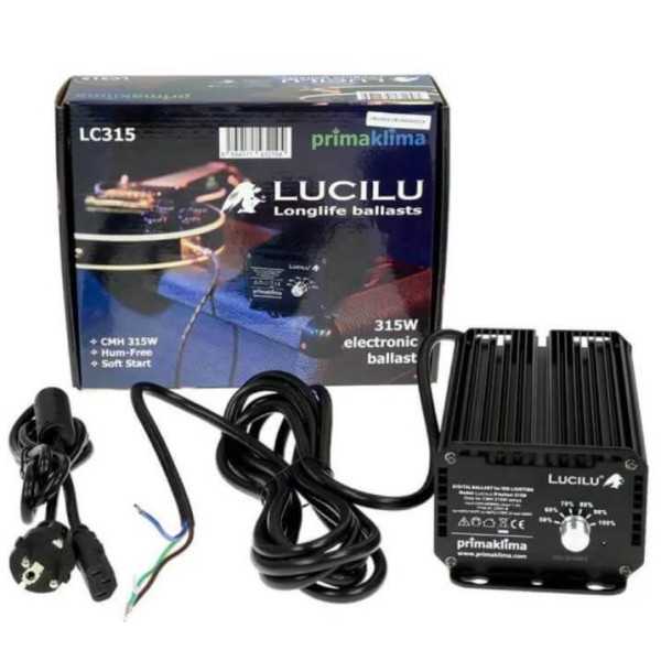 LC1000 Lucilu E-ballast 1000W — цифровой балласт для натриевых и металлогалогенных ламп