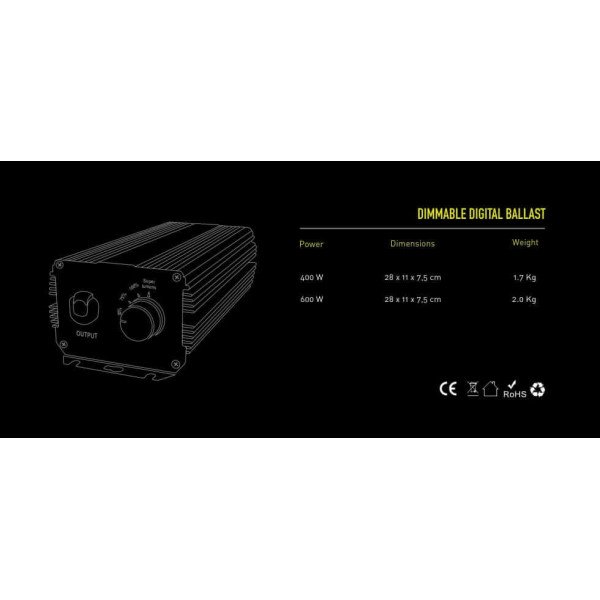 ЭПРА LUMAXPRO 400W для ламп HPS и MH Garden HighPro