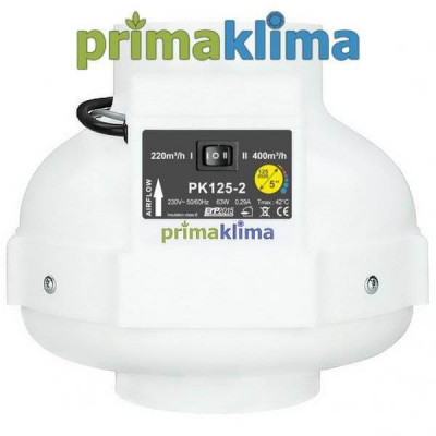 Вентилятор PK 125-2 швидкість 400 куб Prima Klima Вентилятор PK 125-2 швидкість 400 куб Prima Klima
