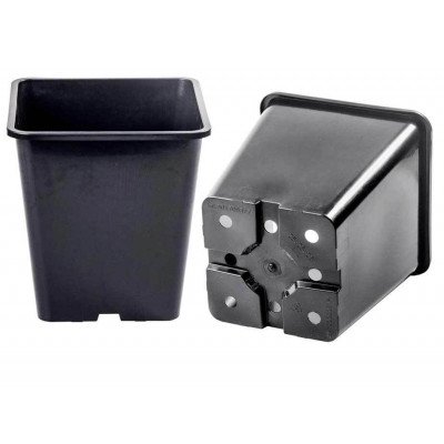 Горщик квадратний 22x22x26см, 11л Горщик квадратний 22x22x26см, 11л