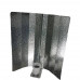 Отражатель AIRONTEK Hammered 47x47 см для ламп ДНаТ и ДРИ