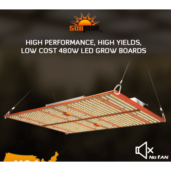 LED лампа Cannastar CS480 480W Full Spectrum Samsung Lm 301H