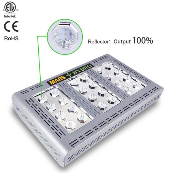 LED лампа Mars Pro II Epistar 120 600W для выращивания растений