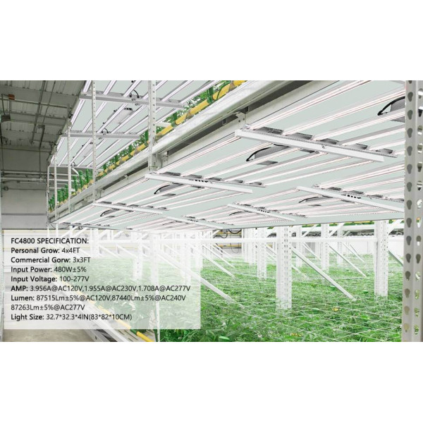 LED лампа Mars Hydro FC 4800 — фитолампа для роста и цветения