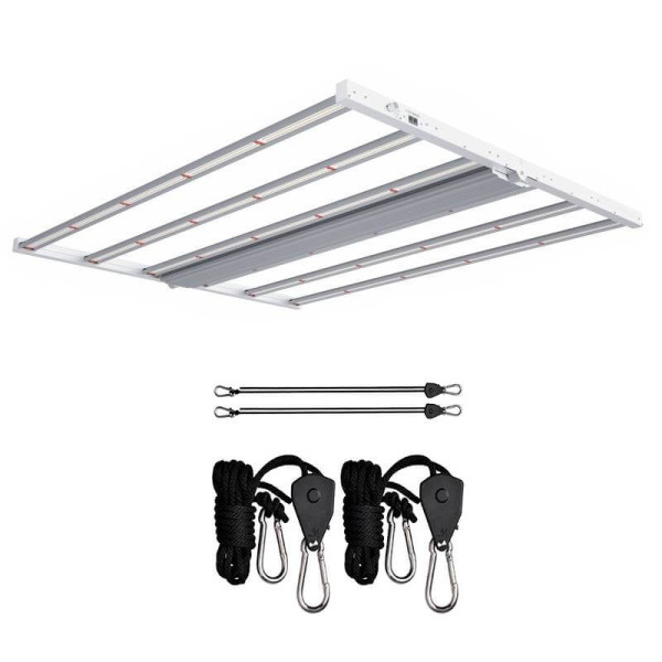Sun Spirit Model E 720W — светодиодный светильник с полным спектром и ручным диммером для теплиц и гроубоксов Sun Spirit Model E 720W — светодиодный светильник с полным спектром и ручным диммером для теплиц и гроубоксов