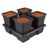 Гідропонна система WILMA LARGE 4х11L 75x75xh20cm 50L Гідропонна система WILMA LARGE 4х11L 75x75xh20cm 50L