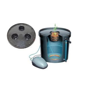 Гидропонная система DWC 3pots 80мм