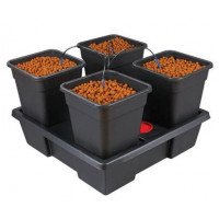 Гидропонная система WILMA LARGE 4х11L 75x75xh20cm 50L