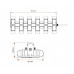 LED светильник Shuttle 6 Dimmable Silver Prima Klima 240W